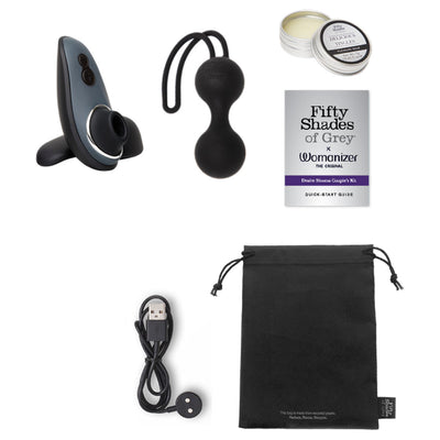 FSOG Womanizer Liberty Desire Blooms Couple’s Kit