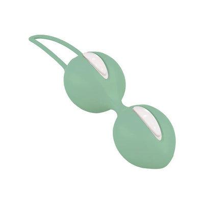 Fun Factory Smartballs DUO Ben Wa Balls - Colour: White/Pistachio