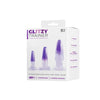 Excellent Power Glitzy Trainer 3 in 1 PVC Anal Plug Kit