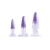 Excellent Power Glitzy Trainer 3 in 1 PVC Anal Plug Kit