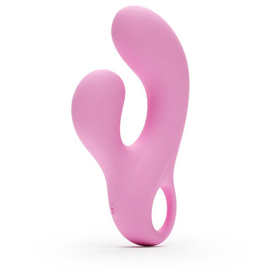 NS Novelties Gold-n-Dreams Sabrina Sapphire Vibrating Rabbit - Colour: Rose Quartz