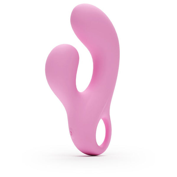 NS Novelties Gold-n-Dreams Sabrina Sapphire Vibrating Rabbit - Colour: Rose Quartz
