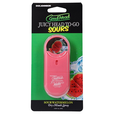 Doc Johnson GoodHead Juicy Head Dry Mouth Spray Sour Watermelon 0.30 fl oz