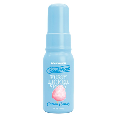 Doc Johnson GoodHead Pussy Licker Spray Cotton Candy 1 fl oz