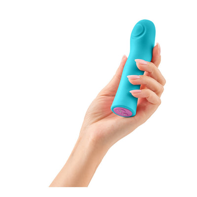 Femme Fun Hana Thumping Bullet Vibrator - Colour: Turquoise