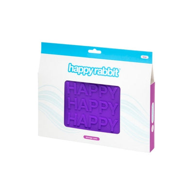 Happy Rabbit Large Silicone Zip Storage Case 10x7x1.75 Inches