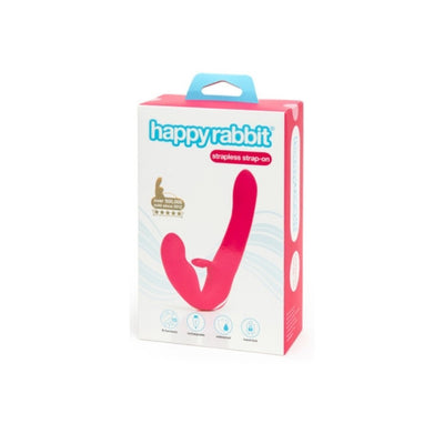 Happy Rabbit Rechargeable Vibrating Strapless Strap On