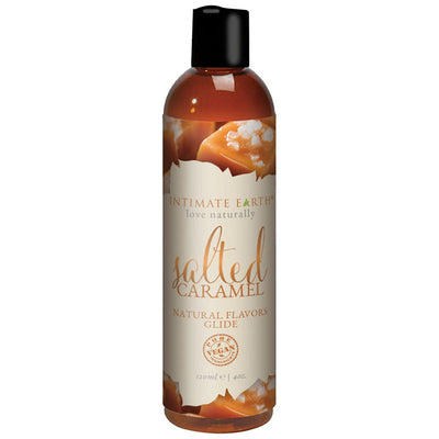 Intimate Earth Salted Caramel Natural Flavors Glide 120mL