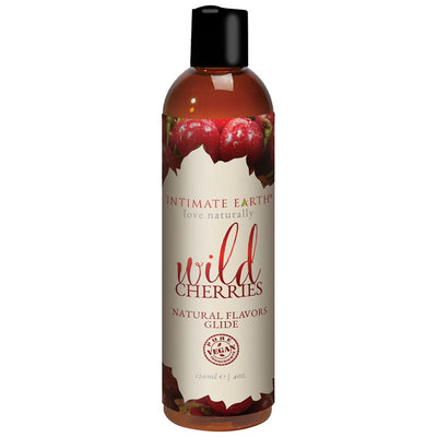 Intimate Earth Wild Cherries Natural Flavors Glide 120mL