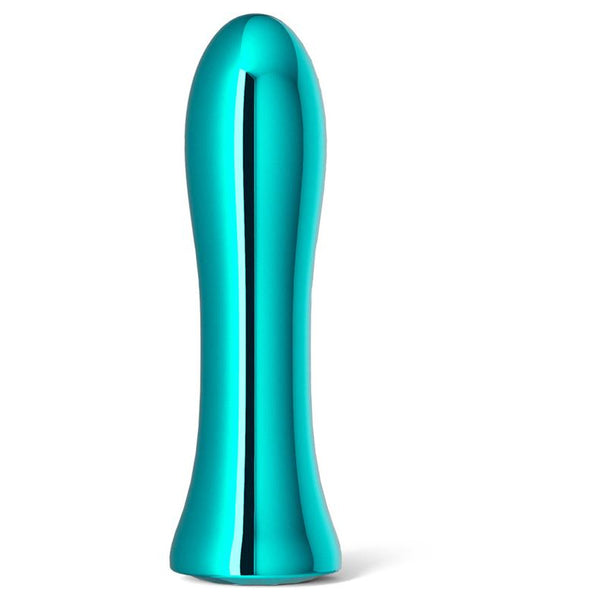 NS Novelties INYA Shimmer Metallic Steel Vibrator - Colour: Aqua