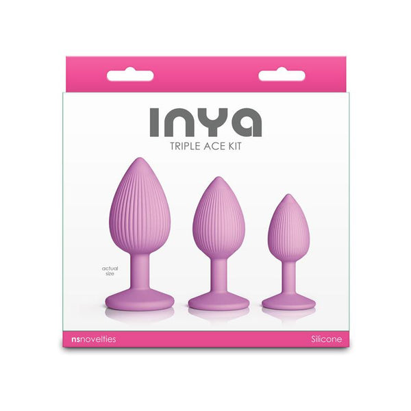 NS Novelties INYA Triple Ace Kit Anal Plug Set