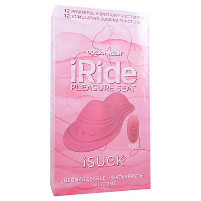 Doc Johnson iRide Pleasure Seat Suck Rechargeable with Wireless Remote