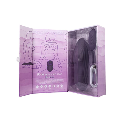 Doc Johnson iRide Pleasure Seat Throb Rechargeable with Wireless Remote