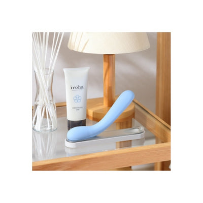 Tenga Iroha Mai TOKI Haptic Wave Technology Vibrator - Colour: Blue