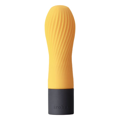 Tenga Iroha Zen Silicone Vibrator - Colour: Yuzucha (sunset yellow)