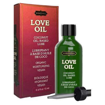 Kama Sutra Love Oil Coconut Oil Based Lubricant 15 ml