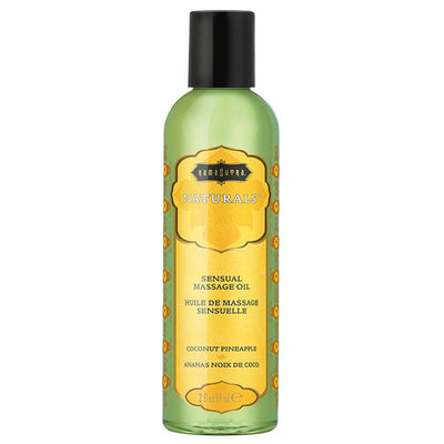 Kama Sutra Products Kama Sutra Naturals Massage Oil Coconut Pineapple 2 fl oz 