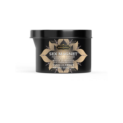 Kama Sutra Sex Magnet Massage Vanilla Amber Candle With Pour Spout 170g