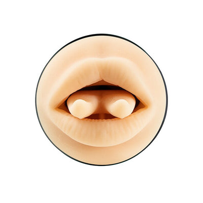 KIIROO Feel Leigh Raven Split Tongue Stroker