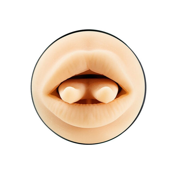 KIIROO Feel Leigh Raven Split Tongue Stroker