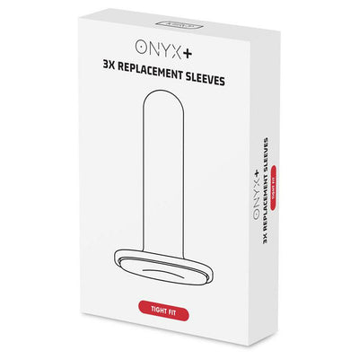 Kiiroo Onyx+ Replacement Sleeve 3 Pack Tight Fit