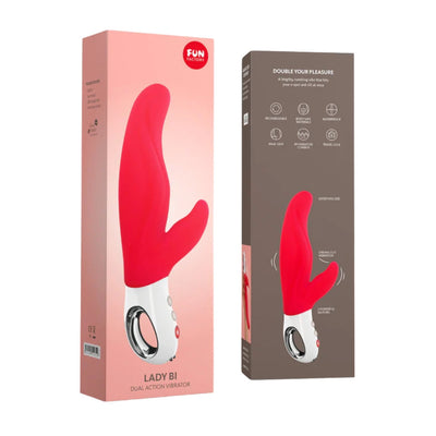Fun Factory Lady Bi Dual Motor Vibrator with FlexiFUN Technology