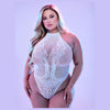 Lapdance Lingerie Lapdance Sheer Teddy - Colour: Glow In The Dark