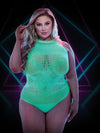 Lapdance Lingerie Lapdance Glow In The Dark Teddy - Queen