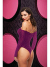 Lapdance Lingerie Off The Shoulder Sparkle Teddy