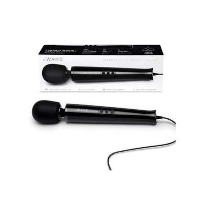 Le Wand Plug-In Vibrating Massager - Colour: Black
