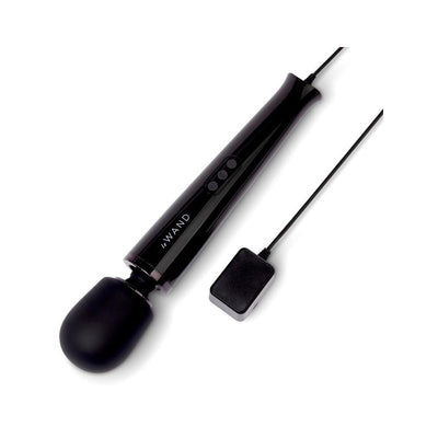 Le Wand Plug-In Vibrating Massager - Colour: Black