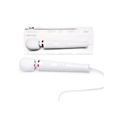 Le Wand Plug-In Vibrating Massager - Colour: White
