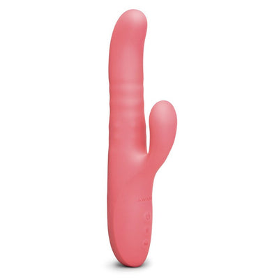 Le Wand Thrust Rechargeable Thrusting Rabbit Vibrator