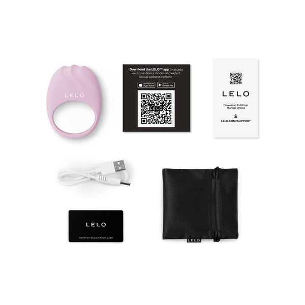 LELO LIFEGUARD Originals Vibrating Penis Ring - Colour: Soft Pink