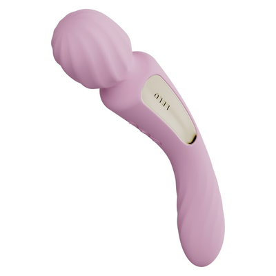 LELO Switch Double Ended Wand Vibrator - Colour: Soft Pink