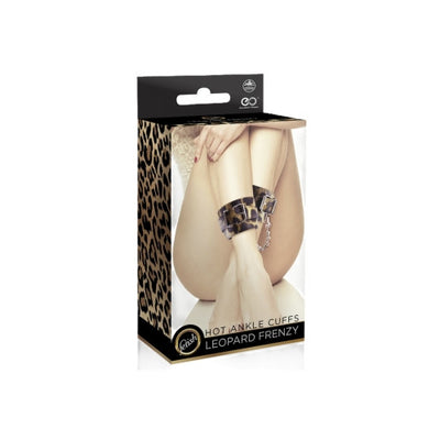 Excellent Power Leopard PU Leather Ankle Cuffs