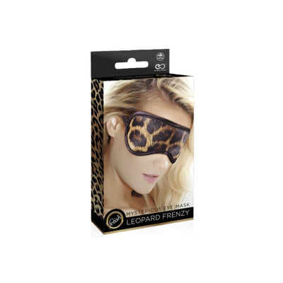 Excellent Power Leopard PU Leather Eye Mask
