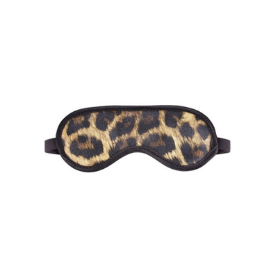 Excellent Power Leopard PU Leather Eye Mask