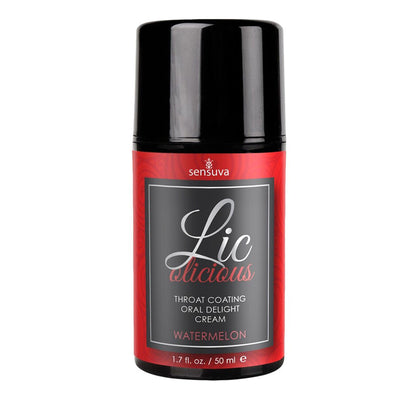 Sensuva Lic-O-Licious Oral Delight Cream Watermelon 50ml