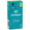 Lifestyles Large 10s Condoms