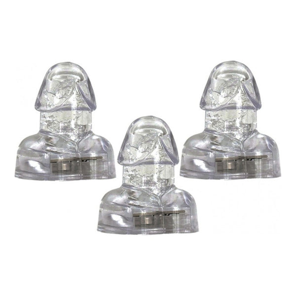 Hott Products Light Up Penis Ice Cubes 3Pk Blinking Flashing Penis Shaped Ice Cubes