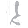 Together Lock-In Dual-Ended Vibrating Strap-On and Harness Set