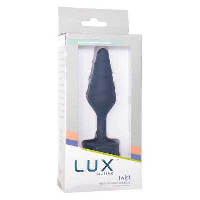 BMS Factory Lux Superior Male Stimulators Lux Active Twist Small Silicone Anal Plug