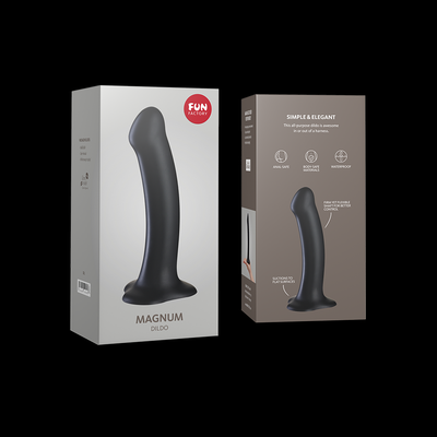 Fun Factory Magnum O-Ring Strap-On Dildo - Colour: Wild Olive