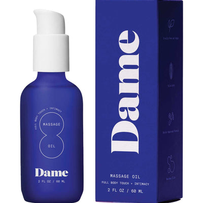 Dame Products Massage Oil Sandalwood Cardamom 100% Naturally Derived