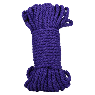 Merci Kink Bind and Tie 6mm Hemp Bondage Rope 50 Feet - Colour: Violet