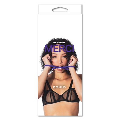 Doc Johnson Kink Merci Play Cuffs - Colour: Violet