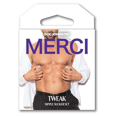 Doc Johnson Kink Merci Tweak Nipple Sucker Set