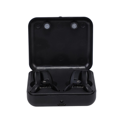 Doc Johnson Kink Merci Vibro Grippers Vibrating Nipple Clamps Rechargeable with Case