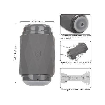 CalExotics Milk Master Vibro Squeeze Stroker